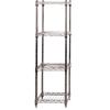 Chrome Wire Shelving - Square Shelf Bay